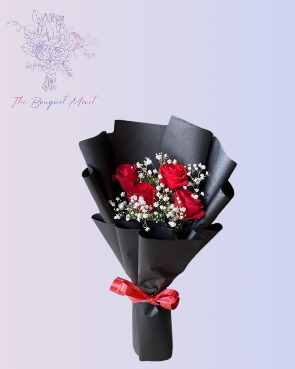 Whispers of Love – Mini Rose Bouquet