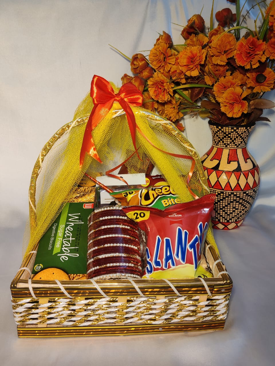 Deluxe Snacks Basket – Anniversary Gift